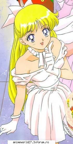 Sailor Venus - e foarte dragutza....mie imi place mult de ea - Sailor Moon